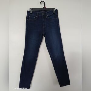 🌟FINAL PRICE🌟 Aeropostale Junior's Dark Blue High-Rise Jeggings: 4-Short